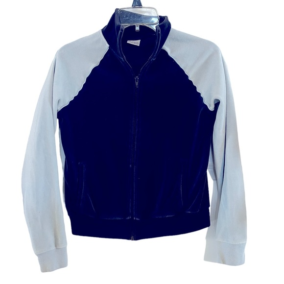 💙VTG Old Navy & light blue Full Zip Valore sweatshirt | Sz S - Picture 1 of 6